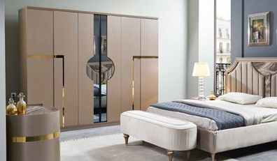 Kleiderschrank Luxus Schrank Schlafzimmer Möbel Italienische Art Holz Schränke