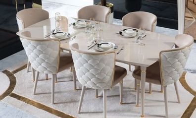 Esstisch Tisch Tische Modern Holz Ess Esszimmer Design Italienischer Stil Neu