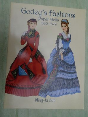 Ming Ju Sun Godey´s Fashions 1860-1879 Paper Dolls Ankleidefiguren (C) 2004