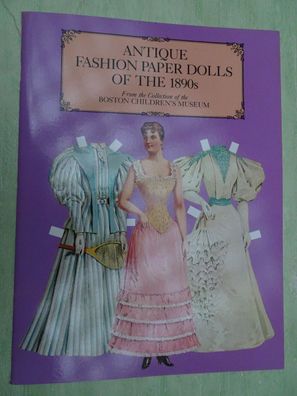 Antique Fashion Paper Dolls of the 1890s Boston Childrens Museum Ankleidefiguren