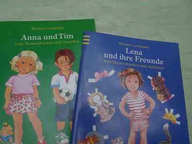 Renate Cossmann Lena + ihre Freunde Anna + Tim Herausdrücken Anziehen ARSEdition