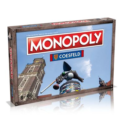 Monopoly Coesfeld Brettspiel Gesellschaftsspiel Spiel Cityedition deutsch Spiel