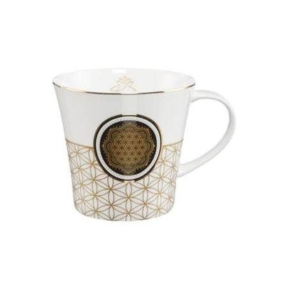 Goebel Lotus Yin Yang Blume des Lebens Weiß - Coffee-/ Tea Mug 23101271