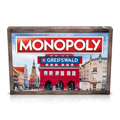 Monopoly - Greifswald Brettspiel Gesellschaftsspiel Spiel Cityedition deutsch