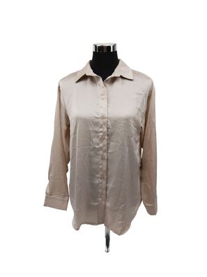 Trendyol Oversize-Shirt Bluse Damen Beige Gr. 34