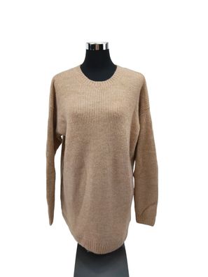 H&M Langer Pullover für Mädchen Oversized Gr. 170 Beige
