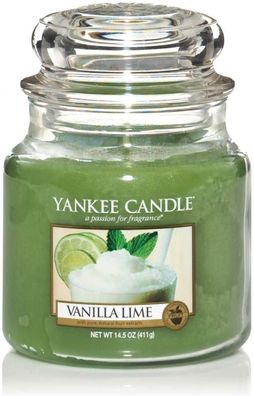 Yankee Candle 1107078E Duftkerze Vanille-Limette