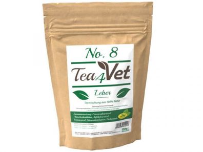 Tea4Vet No. 8 Leber Ergänzungsfuttermittel 150 g