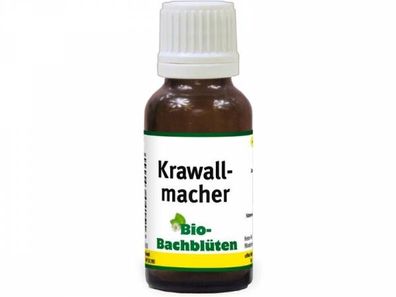 Bio-Bachblüten Krawallmacher Ergänzungsfuttermittel 20 ml