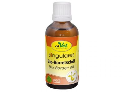 Singulares Bio-Borretschöl Einzelfuttermittel 50 ml