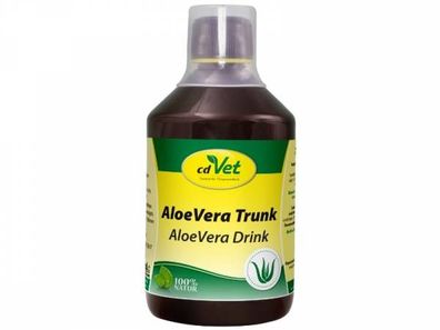 cdVet AloeVera Trunk Ergänzungsfuttermittel 500 ml