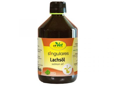 Singulares Lachsöl Einzelfuttermittel 500 ml