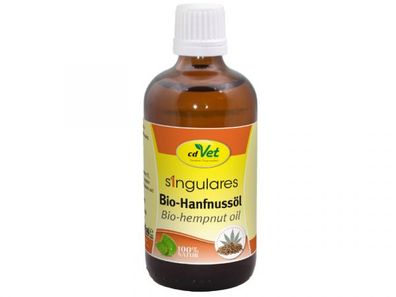 Singulares Bio-Hanfnussöl Einzelfuttermittel 100 ml