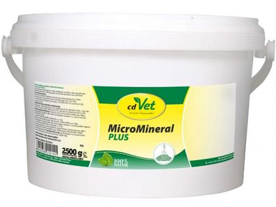 cdVet MicroMineral Plus Hund & Katze Mineralergänzungsmittel 2,5 kg