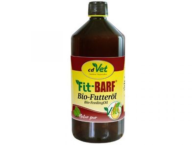 Fit-BARF Bio-Futteröl Ergänzungsfuttermittel 1 Liter