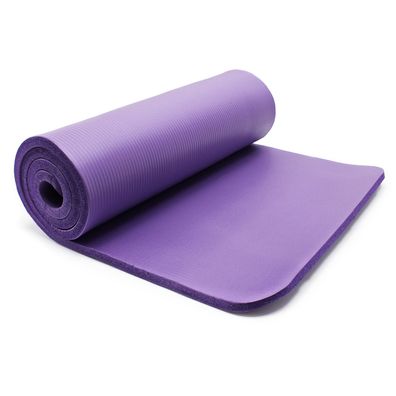 LUXTRI Yogamatte violett 180x60x1,5cm Turnmatte Gymnastikmatte Bodenmatte Sport