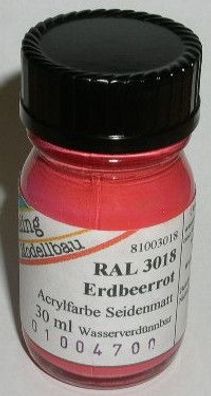 RAL 3018 Erdbeerrot