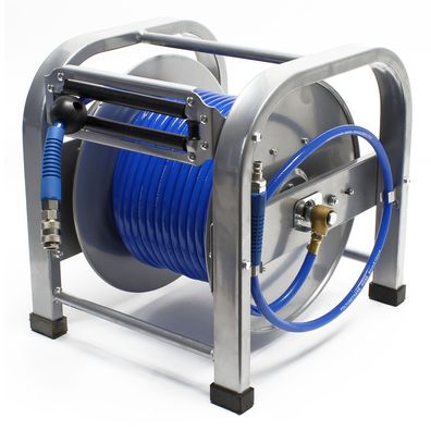Automatischer Druckluft Schlauchaufroller 30 m 12 bar 12,91 mm Schlauchtrommel