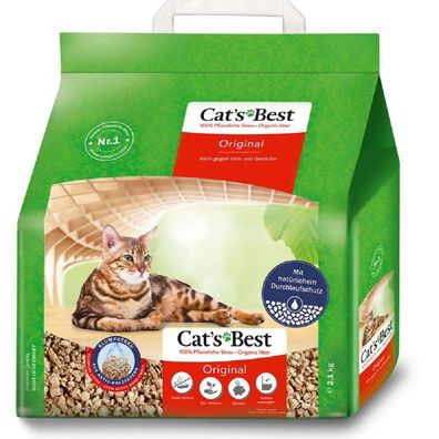 Cat's Best Original Katzenstreu, 10 L, 4.3kg