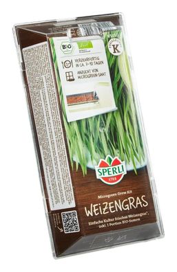Microgreen Grow Kit Starterset Weizengras - Bio-Saatgut