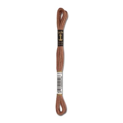 8m Anchor Stickgarn - Farbe 379 - kakao