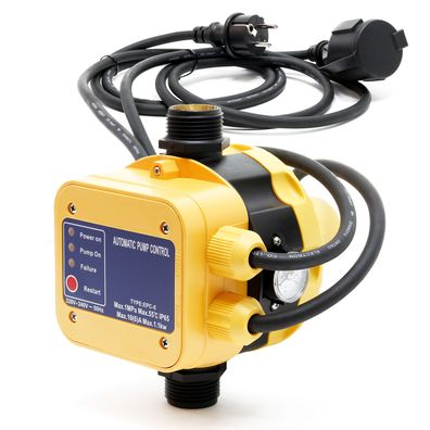 Druckschalter EPC-5 230V 1-phasig Pumpensteuerung Kabel Hauswasserwerk Pumpe