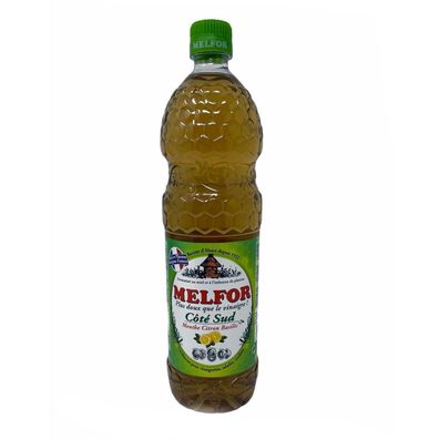 Melfor Côté Sud Original Melfor Essig mit Minze, Zitrone und Basilikum 1 Liter