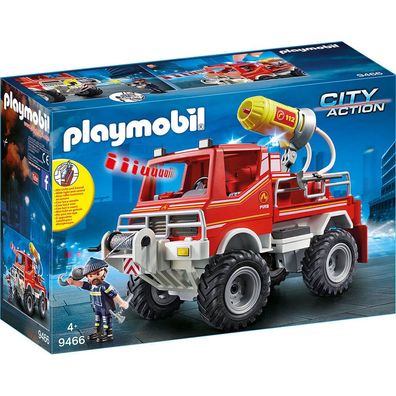 Playmobil City Action 9466 Feuerwehr-Truck mit Licht- und Soundeffekten, Ab 5 Jahren