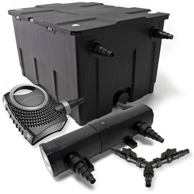 SunSun TeichFilter Set 60000l 36W Teichklärer NEO10000 80W Pumpe