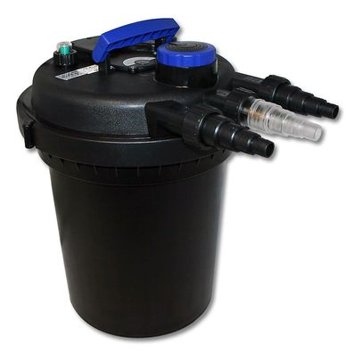 SunSun DruckTeichfilter 6000l 11W UVC NEO8000 70W Schlauch Skimmer Springbrunnen
