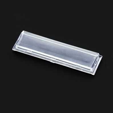 Wiltec Namensschild Abdeckung Briefkasten 69x17mm Ersatzteil Postkasten Schild