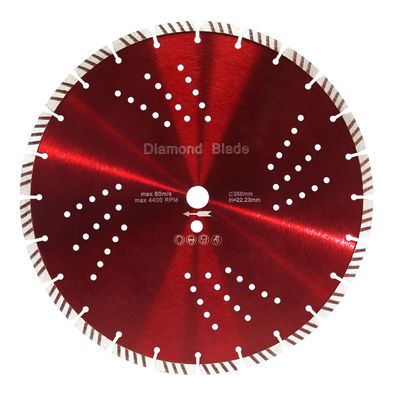 Diamanttrennscheibe Ø350mm x 22,23mm 10mm Segment Fliesenscheibe Trennscheibe