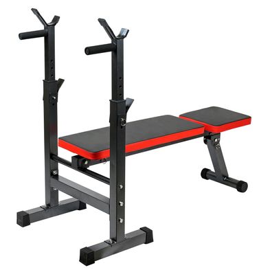 Wiltec Hantelbank klappbar 230 kg Trainingsbank Schrägbank Flachbank Fitness