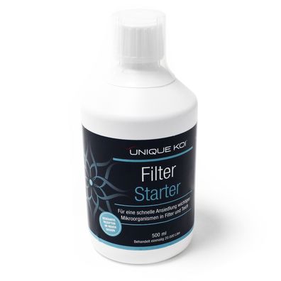 Unique Koi Filter Starter 500ml 20000L Teichwasser Filterbakterien Teich