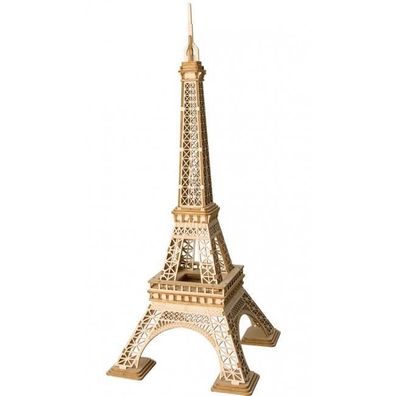 3D Holzpuzzle Eiffelturm - Bausatz 121-teilig - kein Werkzeug/ Kleber nötig