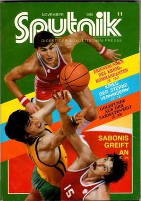 Sputnik Digest der sowjetischen Presse 11-1985