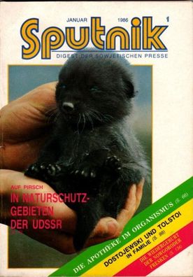 Sputnik Digest der sowjetischen Presse 1-1986