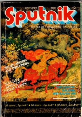 Sputnik Digest der sowjetischen Presse 12-1986