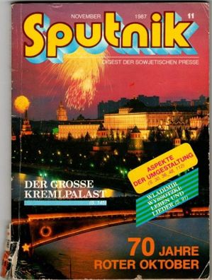 Sputnik Digest der sowjetischen Presse 11-1987