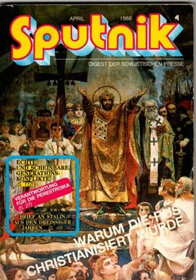 Sputnik Digest der sowjetischen Presse 4-1988