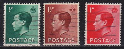 England GREAT Britain [1936] MiNr 0194-96 Z ( O/ used ) [01]