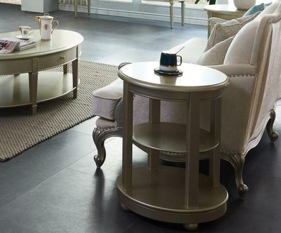 Beistelltisch Tisch Couch Holz Sofa Beistell Designer Möbel Rund Tische Kaffee