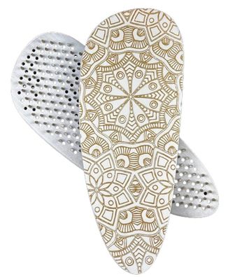Sadhu Dynamische Nagelbrett Mandala Weiß Yoga 10 mm Birkenholz ballistische Nägel