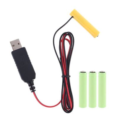 Batterie-Eliminator USB-Stromversorgungskabel ersetzen