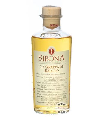 Sibona Grappa di Barolo (, 0,5 Liter) (40 % Vol., hide)