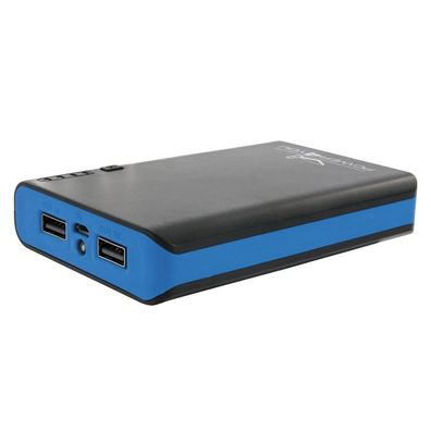 Schwaiger 8800mAh Powerbank 5V / 2.1A Ladeanzeige 2x USB Externer Zusatz Akku