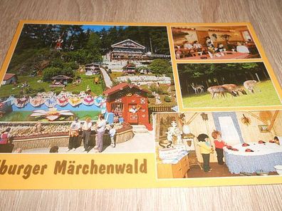 4631/ Ansichtskarte -Saalburger Märchenwald - Mehrbildkarte