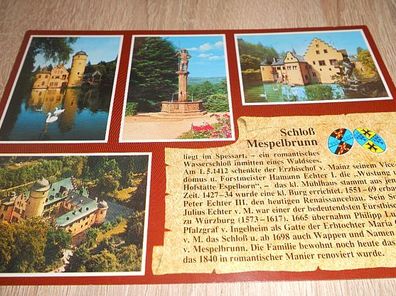 4644 / Ansichtskarte - Schloss Mespelbrunn im Spessart