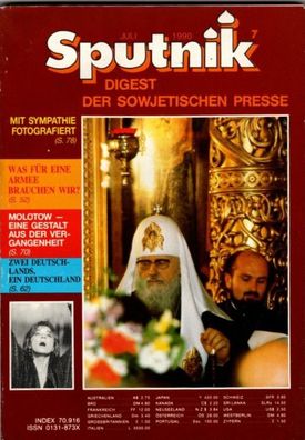 Sputnik Digest der sowjetischen Presse 7-1990