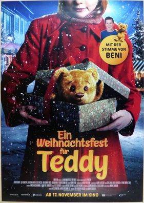 Ein Weihnachtsfest für Teddy - Orig. Kinoplakat A0 - Benedikt Weber (II) - Filmposter